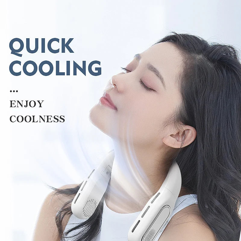 Cool Breeze Neck Fan-Beat the Heat Instantly!